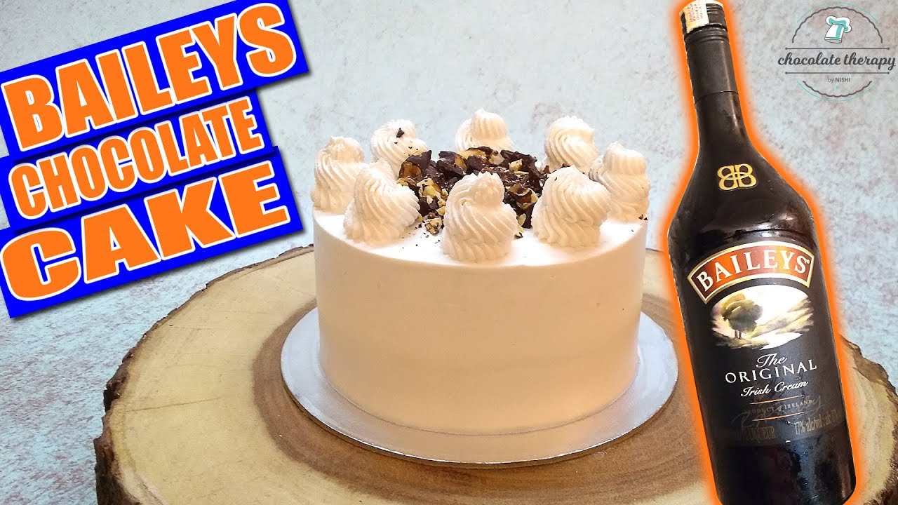 Baileys Chocolate Cake - Easy Irish Cream Cake Recipe