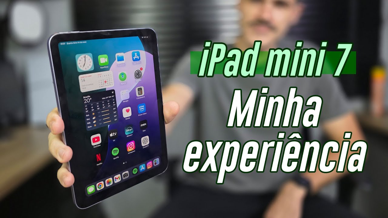 iPad mini 7: Eu não PRECISO de um, MAS... (Minha experiência)