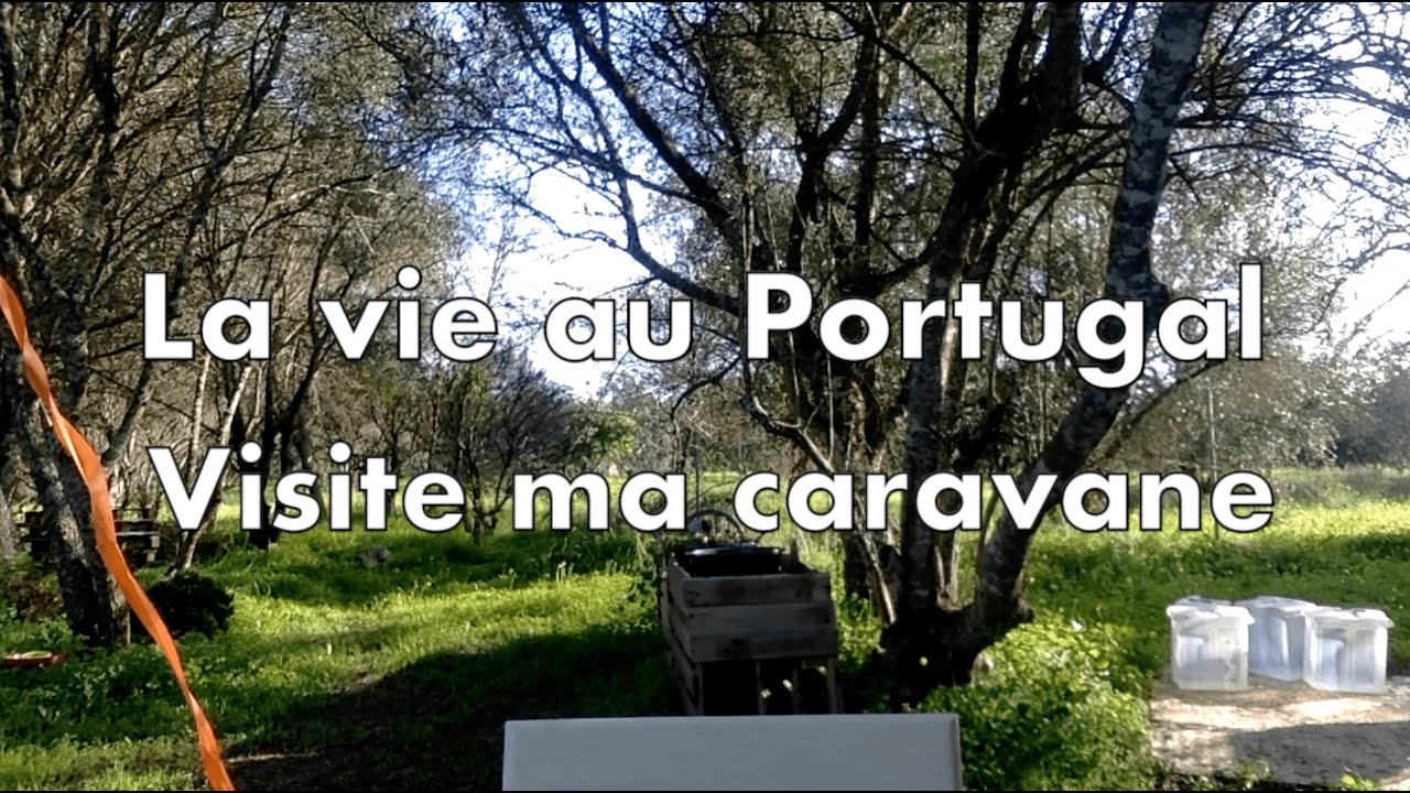 Vivre au Portugal, Visite ma caravane #vanlife #vivreautrement #viesimple #portugal