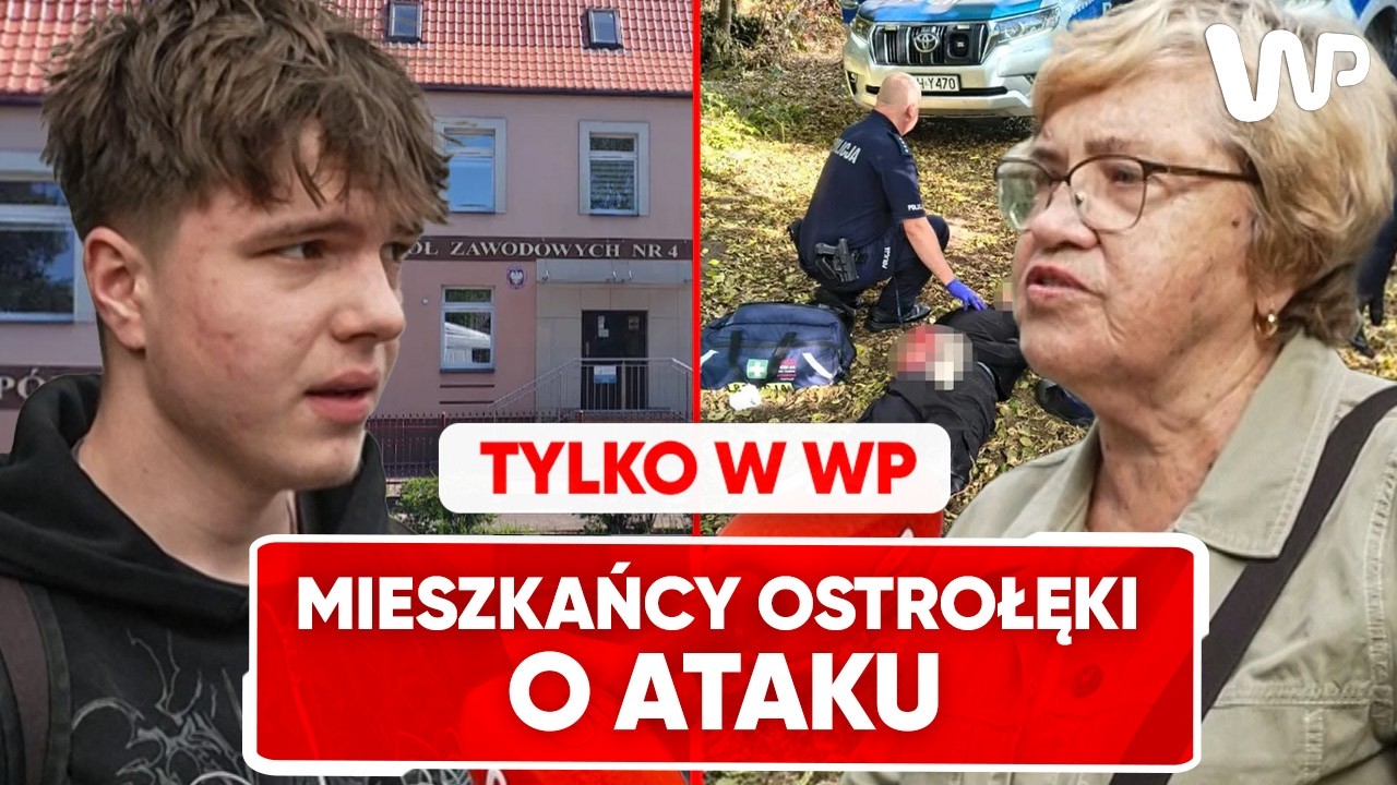 Mieszkańcy Ostrołęki o ataku. 