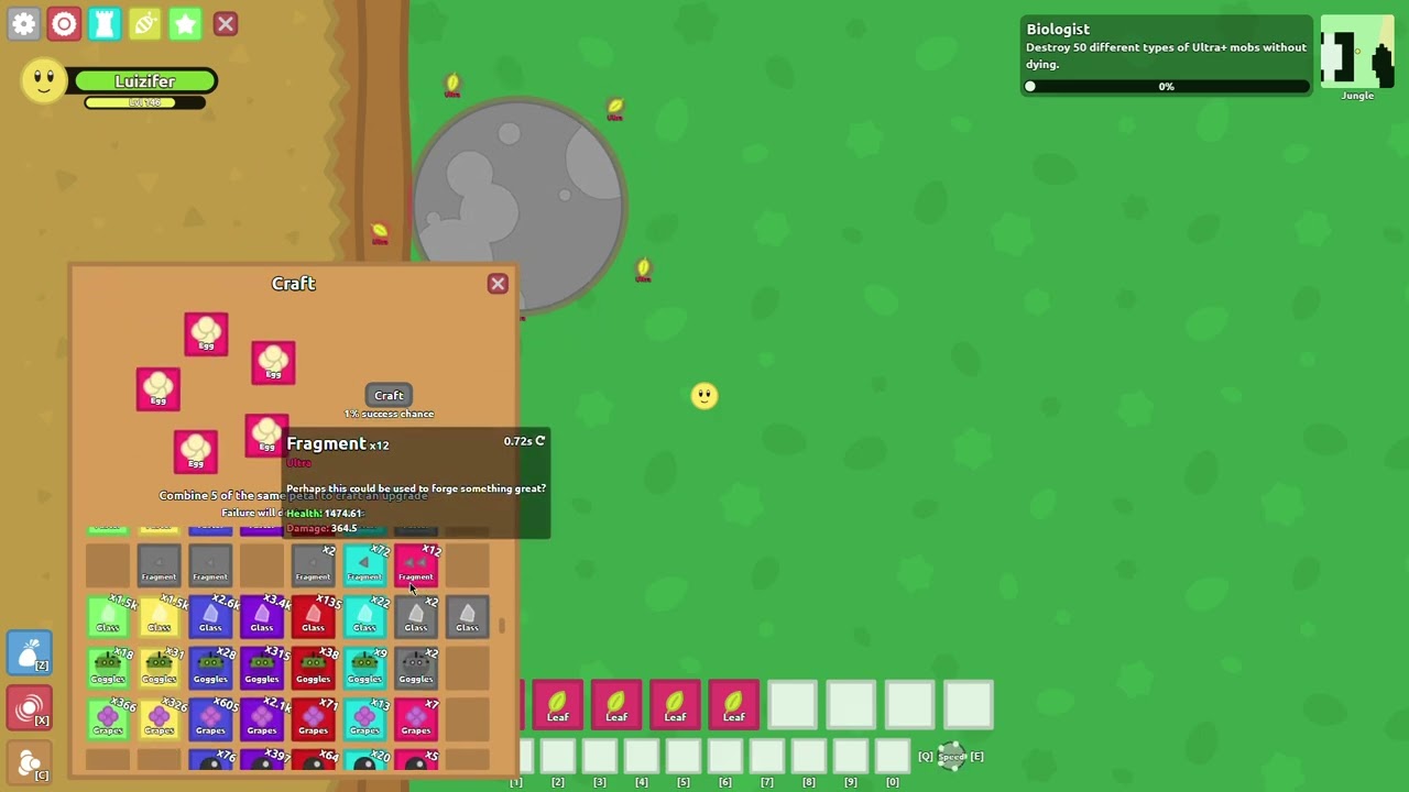 Crafting Supers, But I Don't Get Supers | florr.io