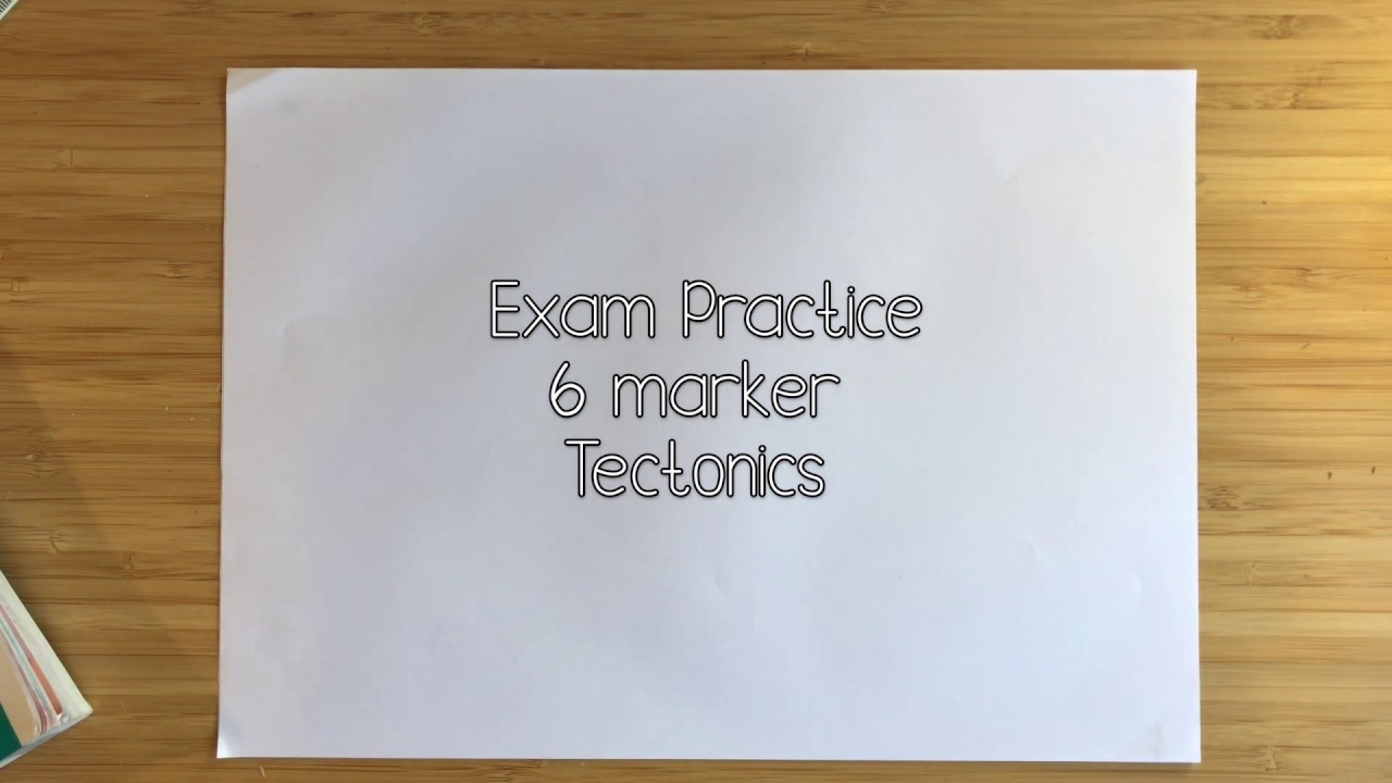 GCSE Geography AQA - Exam Question Practice 6 Marker