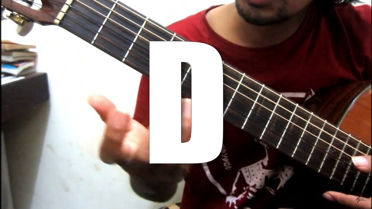 Chord D - Belajar Kunci Gitar