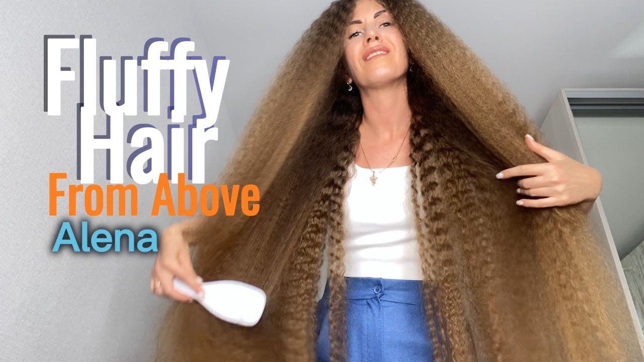 Alena Fluffy Hair from Above