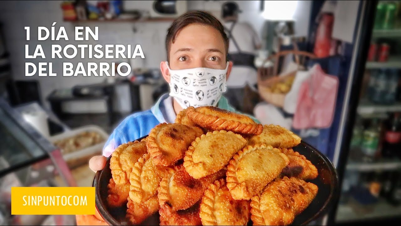 Trabajando en la ROTISER&Iacute;A del barrio por un d&iacute;a en ARGENTINA 🇦🇷🍔