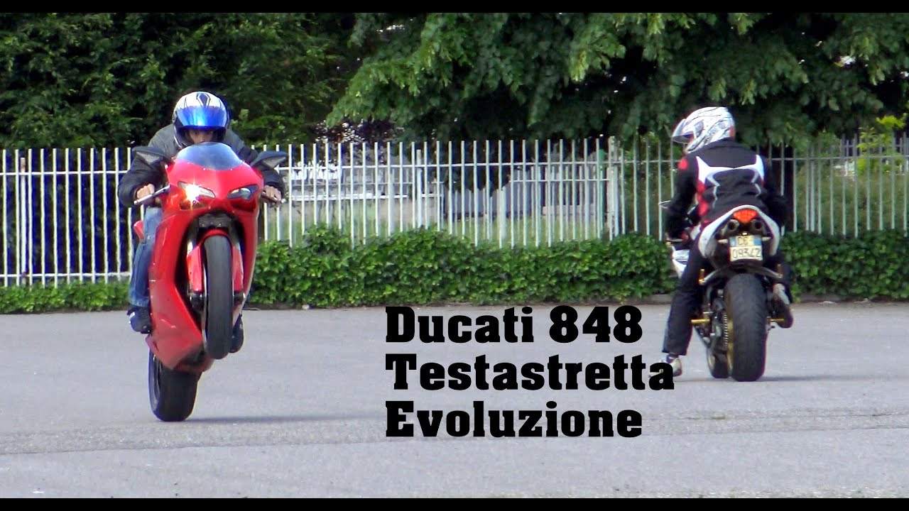 DUCATI 848 TESTASTRETTA EVOLUZIONE (VIDEO 4K)