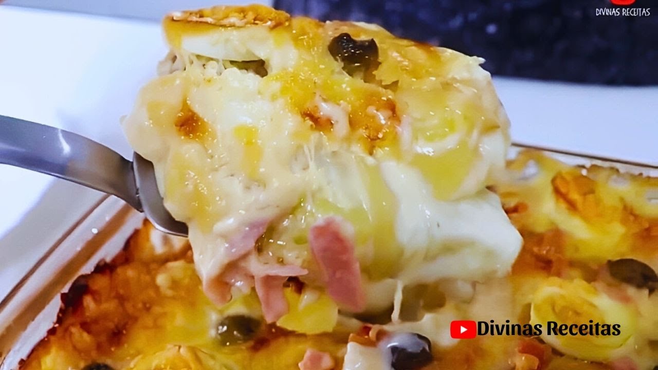 ✨BATATA GRATINADA &Agrave; PORTUGUESA: RECEITA PERFEITA PARA ALMO&Ccedil;OS ESPECIAIS!