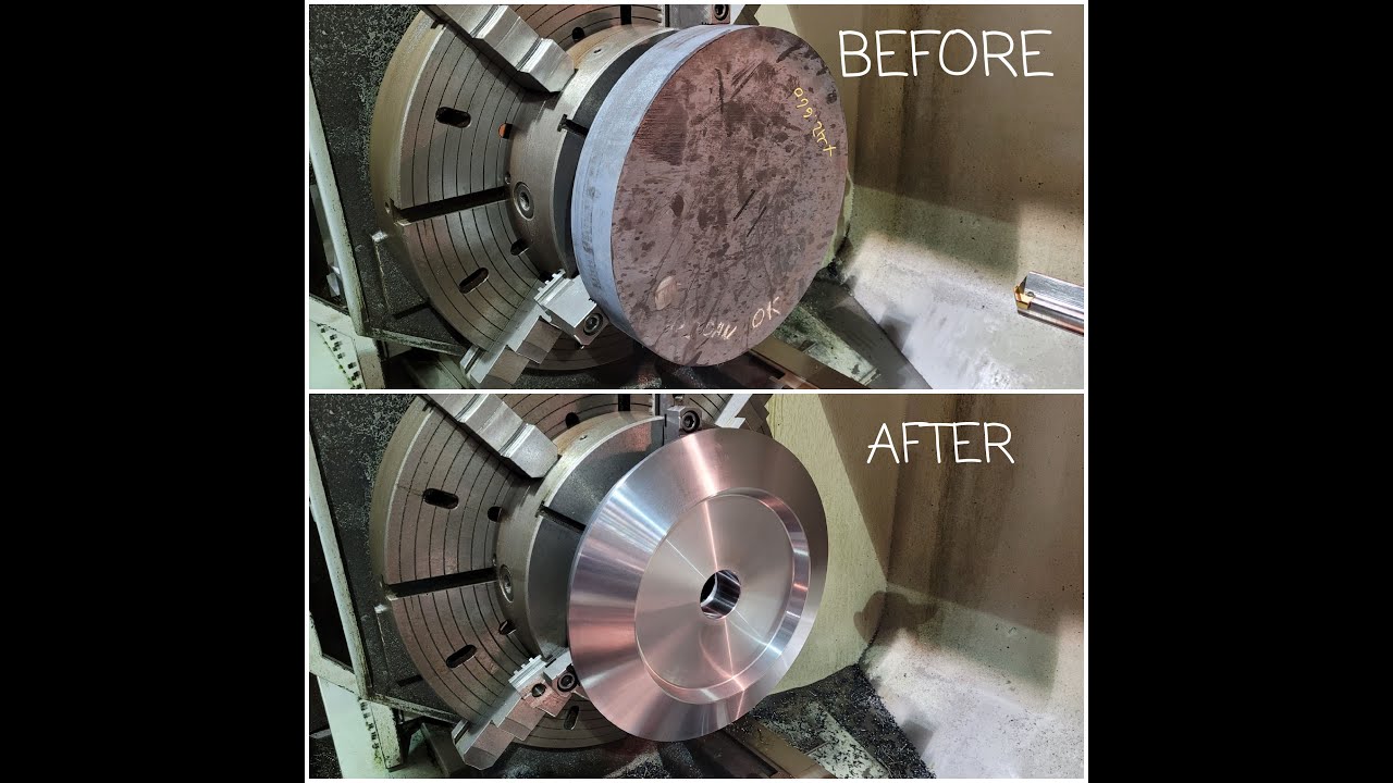 Spiral Bevel Gear Turning.