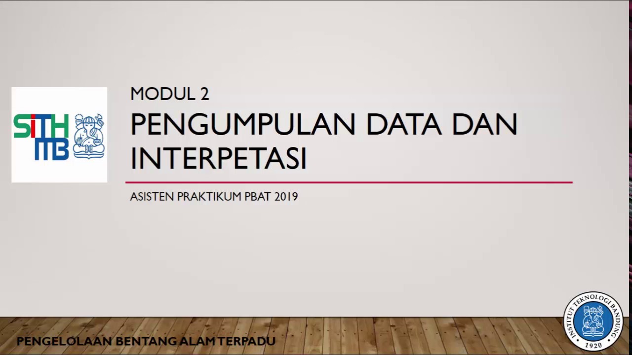 Tutorial Pengumpulan Data dan Interpretasi Citra Satelit Landsat 8 Part II