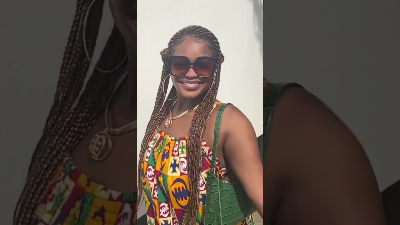 GRWM Ghana Edition 🇬🇭 #ghana #ghanafashion