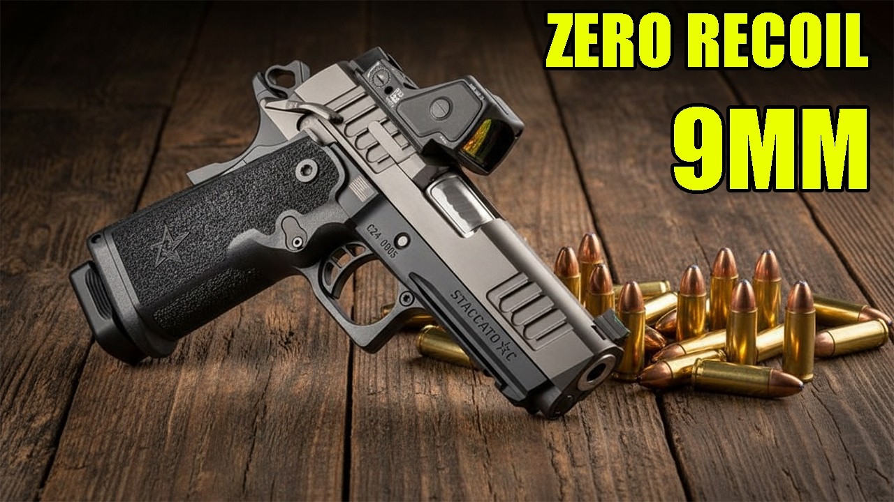 6 9mm Pistols With the SOFTEST Recoil for Home Defense &mdash; Feels Like .22!