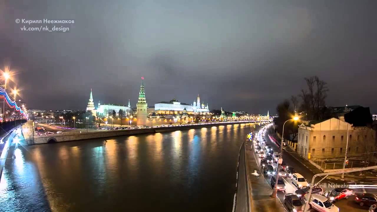 Moscow 2014 Timelapse in Motion (Hyperlapse by Kirill Neiezhmakov)