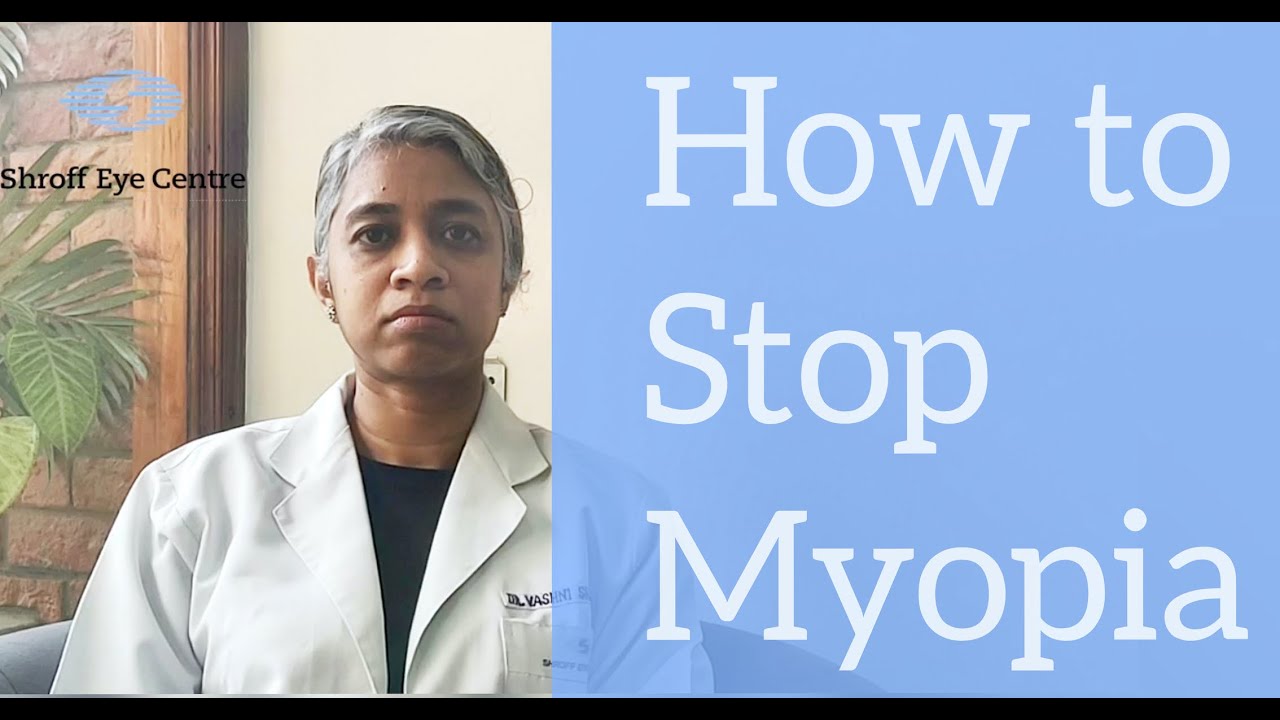 Myopia | Stop Eye Power from Increasing | Dr. Varshini Shanker