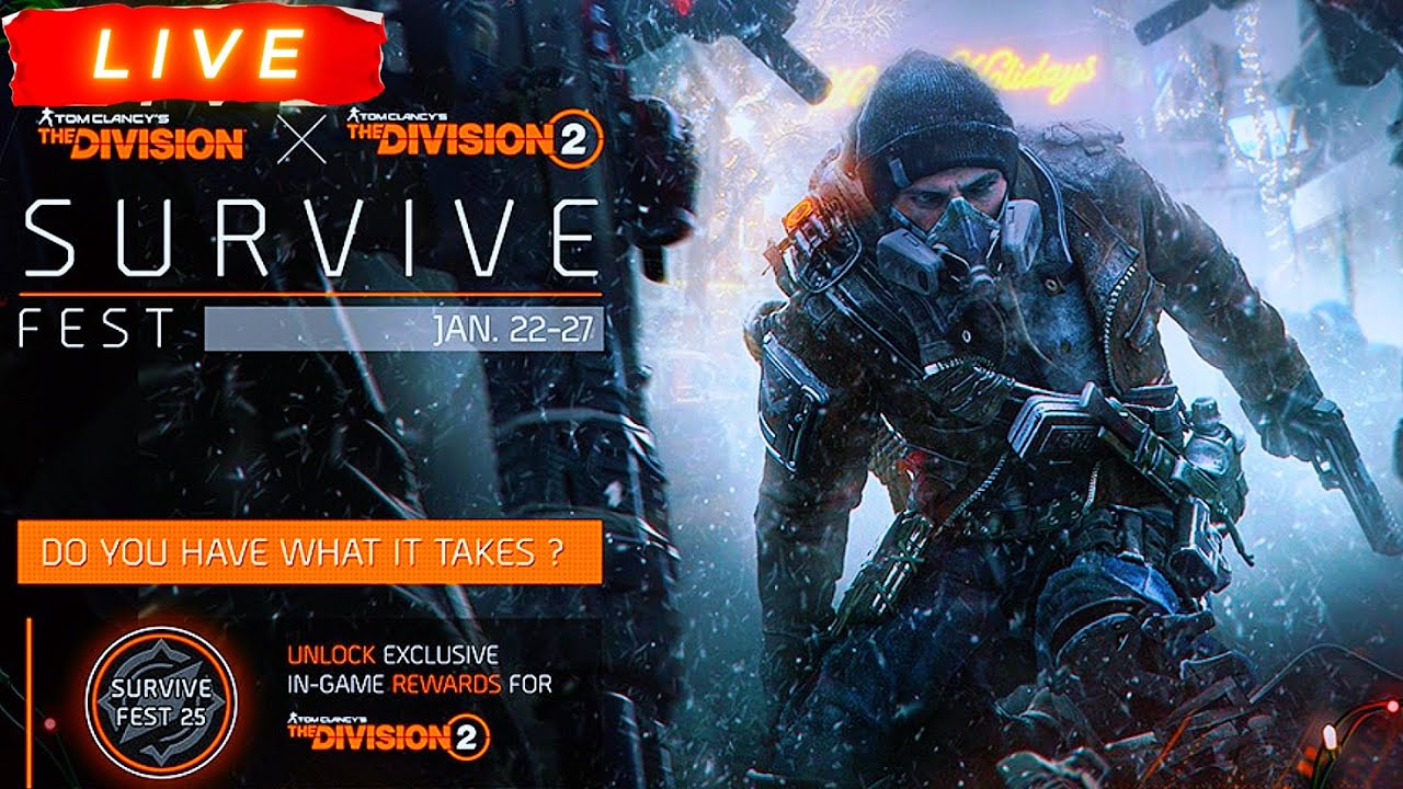 The Division//PS5 Survive Fest//Global Event Assault