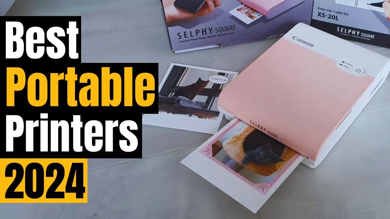 Compact and Convenient: 5 Best Portable Printers 2024