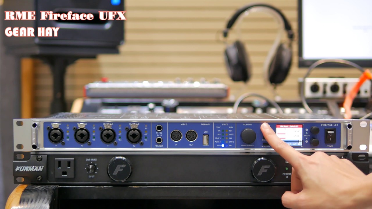GEAR HAY - RME UFX - Card Âm Thanh Cao Cấp Nhiều Công Nghệ