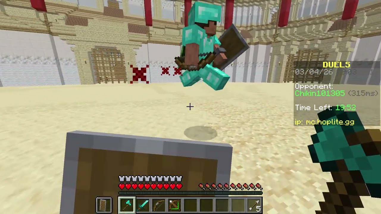 I fought a axe master