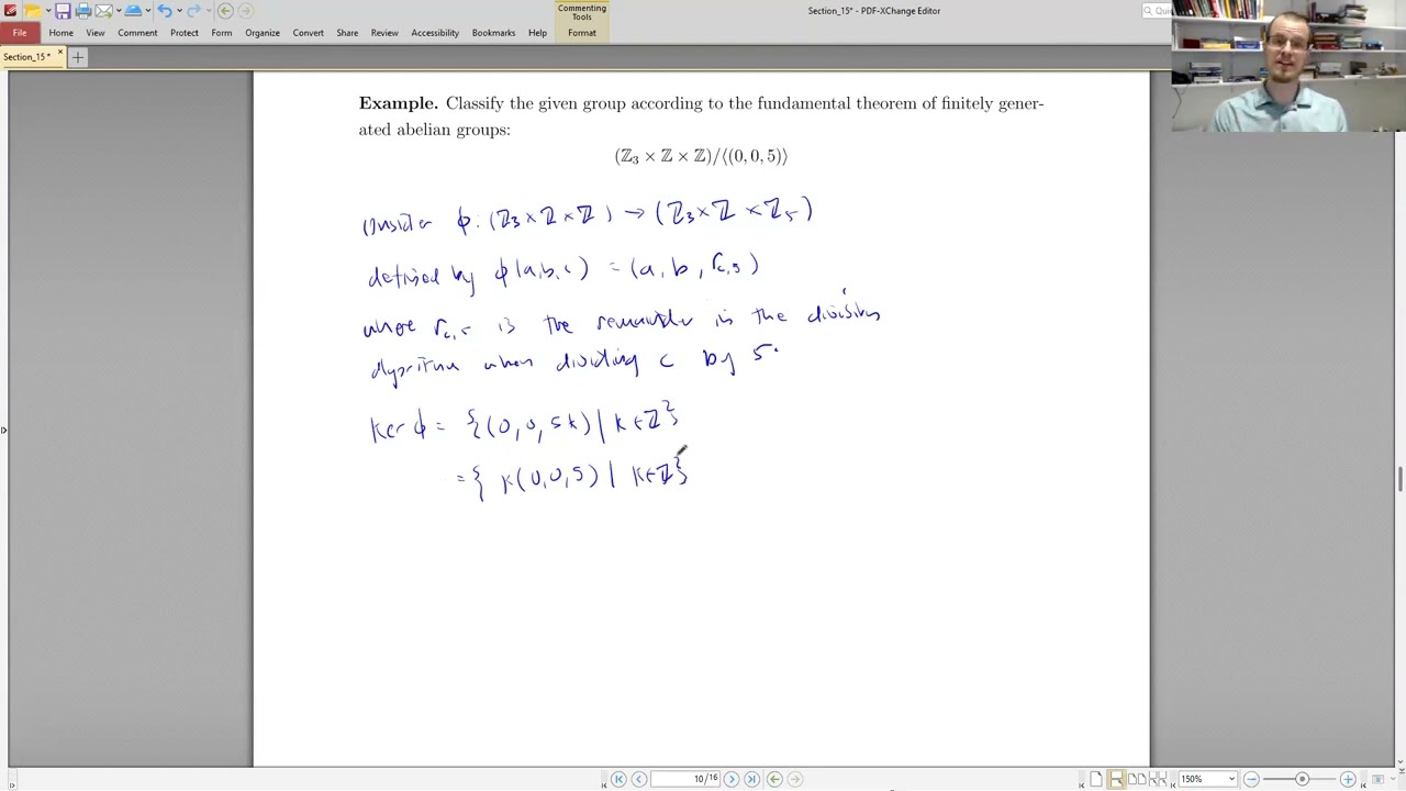 Abstract Algebra: Factor Groups Computations- Quotient of Direct Product Example 7
