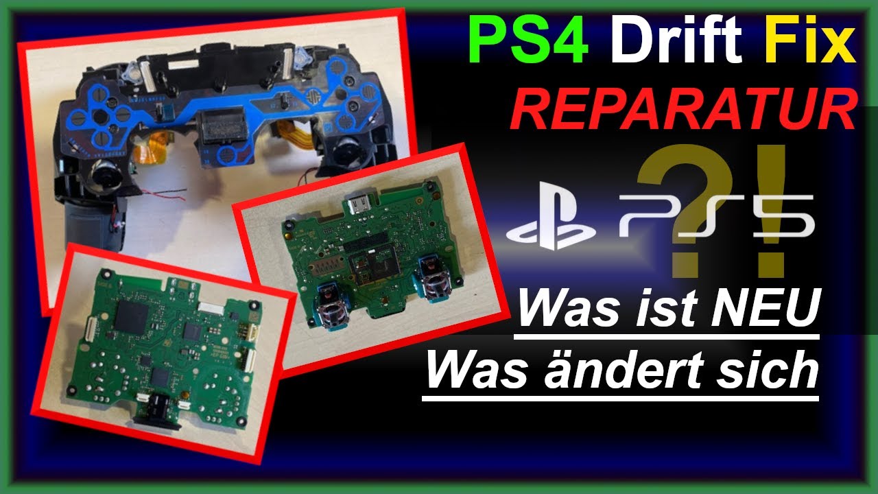 PS4 Controller Stick Drift Problem | Anleitung zum auslöten der Potentiometer und Fehlerbehebung