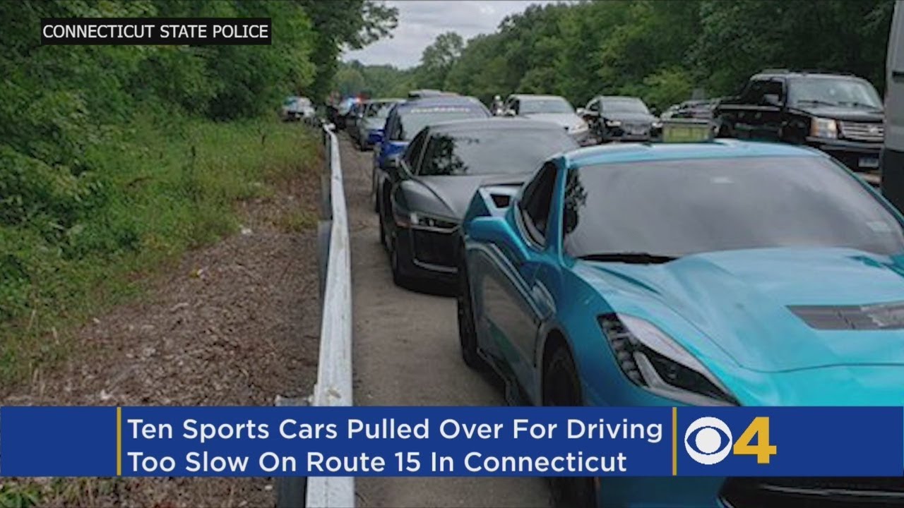Police Ticket 10 Drivers For Going Too Slow