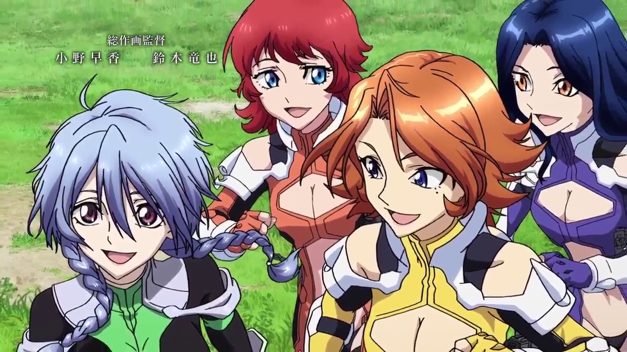 Cross Ange Tenshi to Ryuu no Rondo op final HD