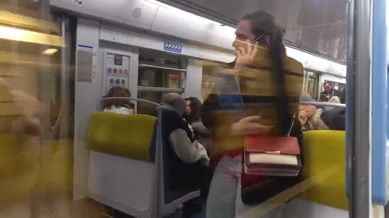 RER Ligne B - Voyage qu'un MI84 IDFM Trajet Châtelet - Laplace
