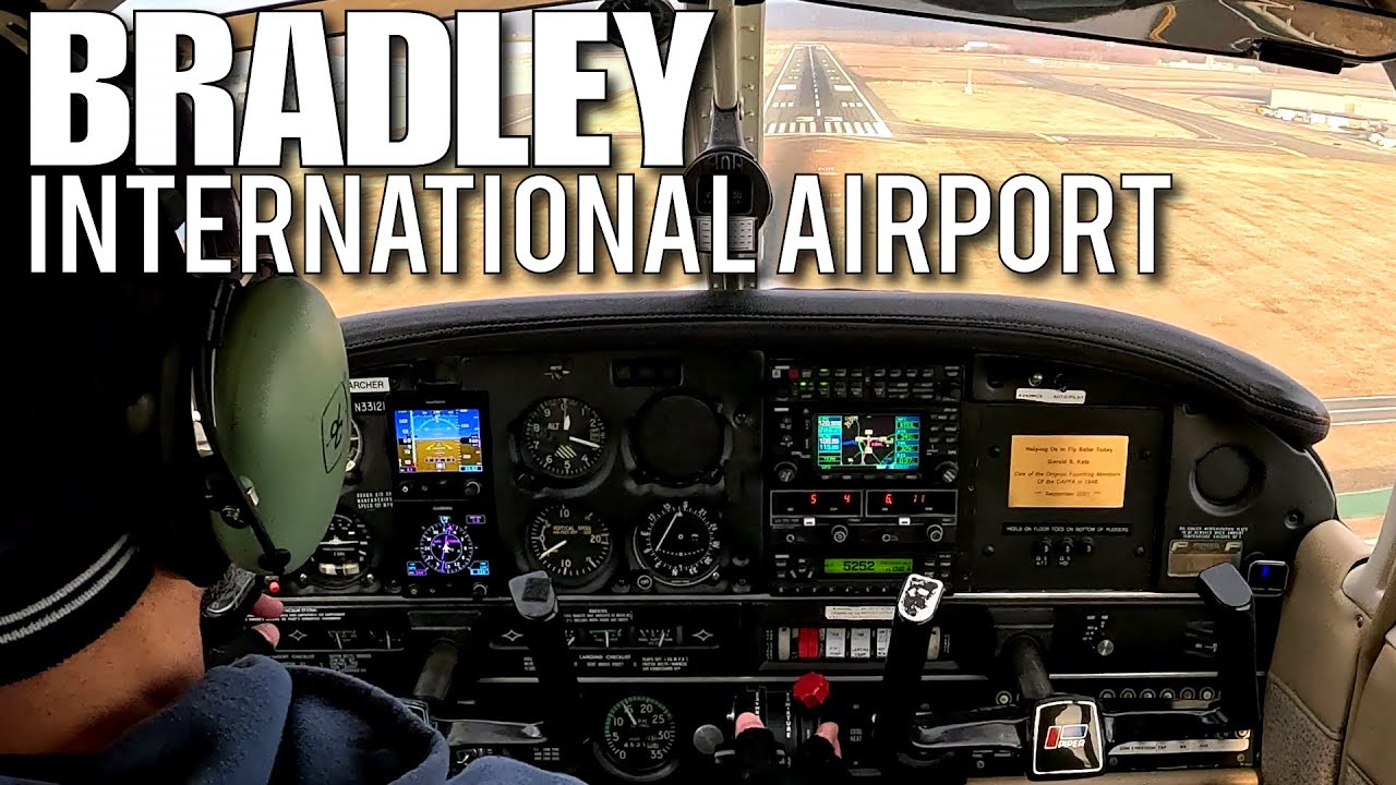 My 1st Landing at Bradley International Airport | KBDL
