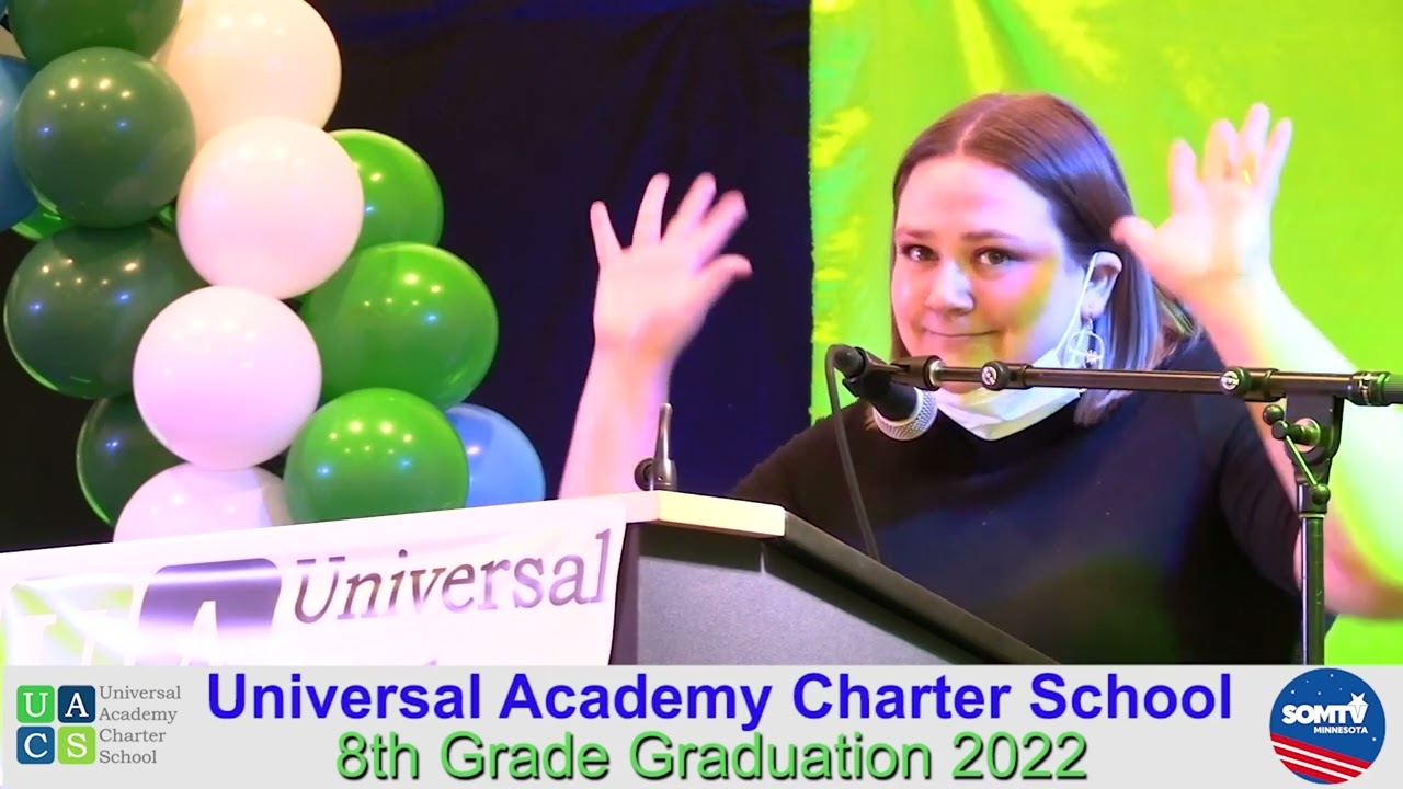 Universal  Academy Charter School 8th Grade Graduation 2022