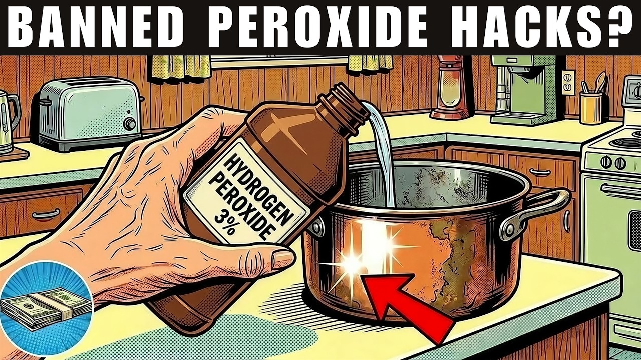 Grandma's 25 FORBIDDEN Hydrogen Peroxide Hacks from 60s That Scientists Now Say Were GENIUS