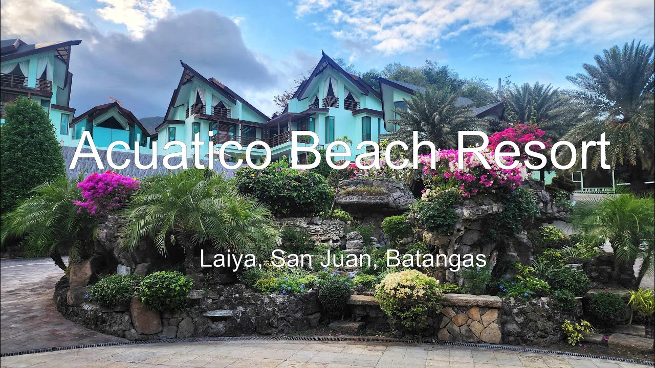 Acuatico Beach Resort in Batangas - Philippines [4K]