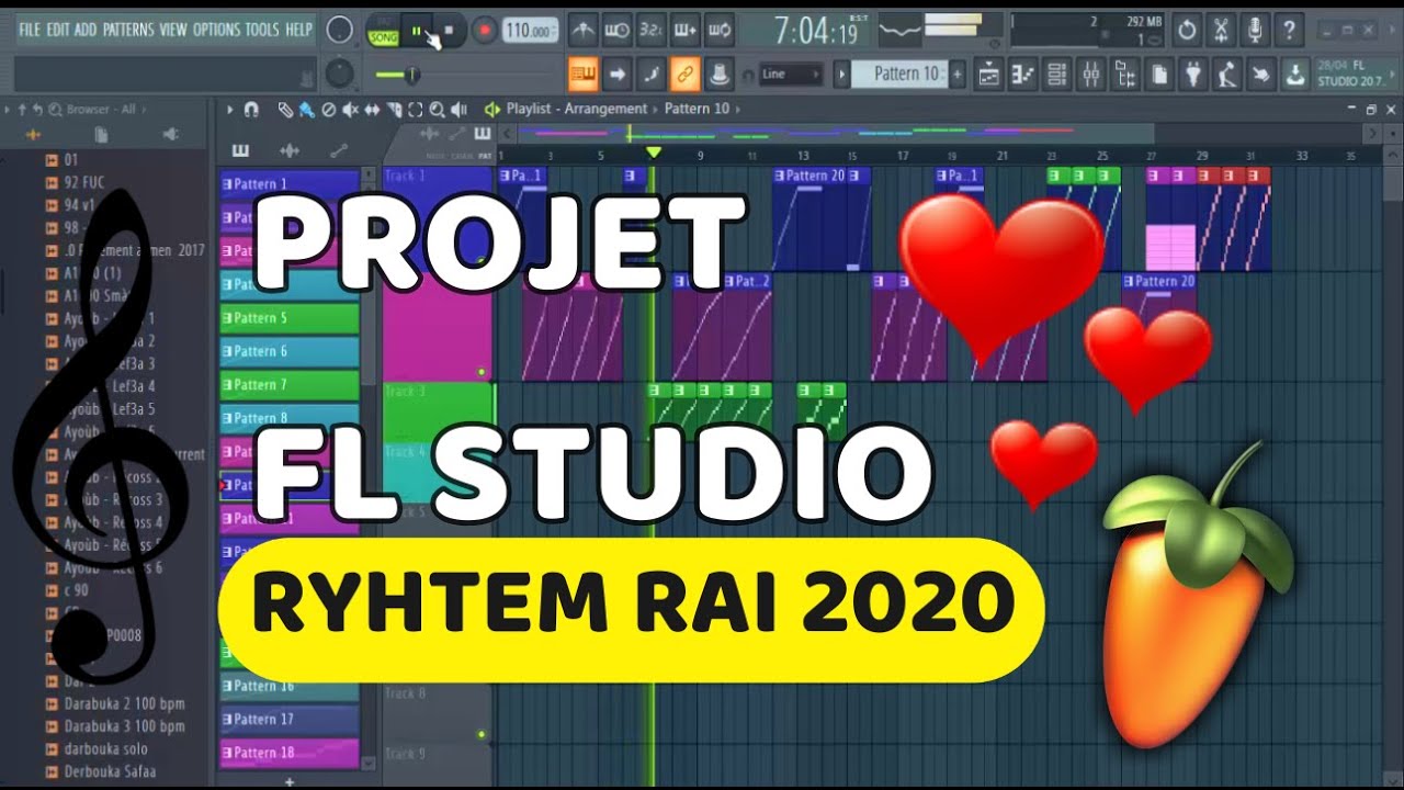 تحميل جميع انواع الايقاعات  Rythem Rai fl studio Guellal + Pads +Roullemente رابط التحميل ميديافاير