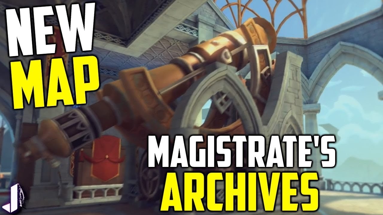 PALADINS NEW MAP REVEALED! MAGISTRATE'S ARCHIVES (Trailer & Breakdown)