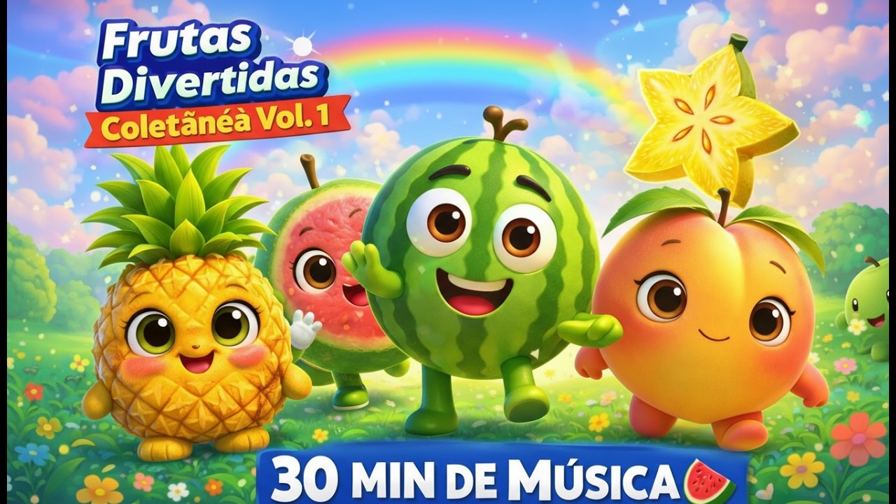 Frutas Divertidas – Coletânea Vol. 1 | Músicas Infantis para Crianças