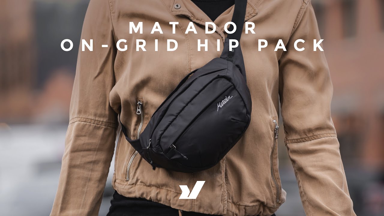 Built For Exploring The City - The Matador On-Grid Packable Hip Pack
