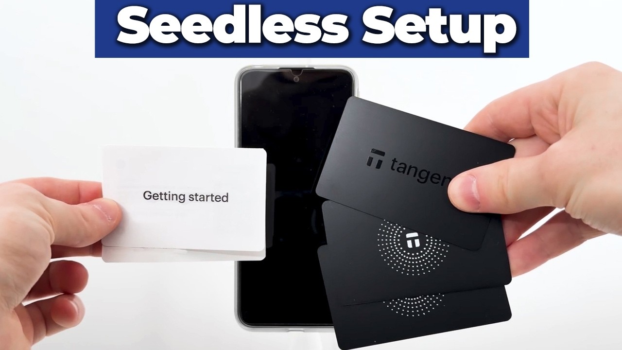 Tangem Seedless Wallet Setup 2026 - Step by step