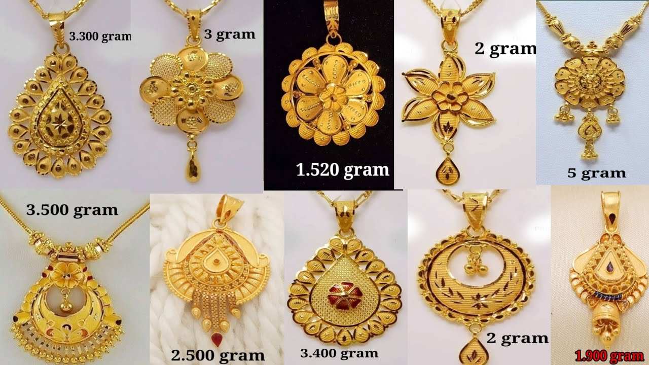 Gold pendant designs with price/ gold pendant new design for women/Tanishq gold pendant design