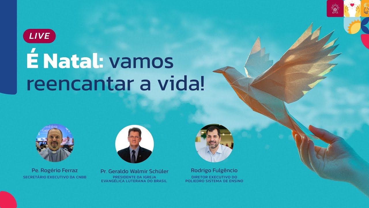 É Natal: vamos reencantar a vida! | Live especial de encerramento