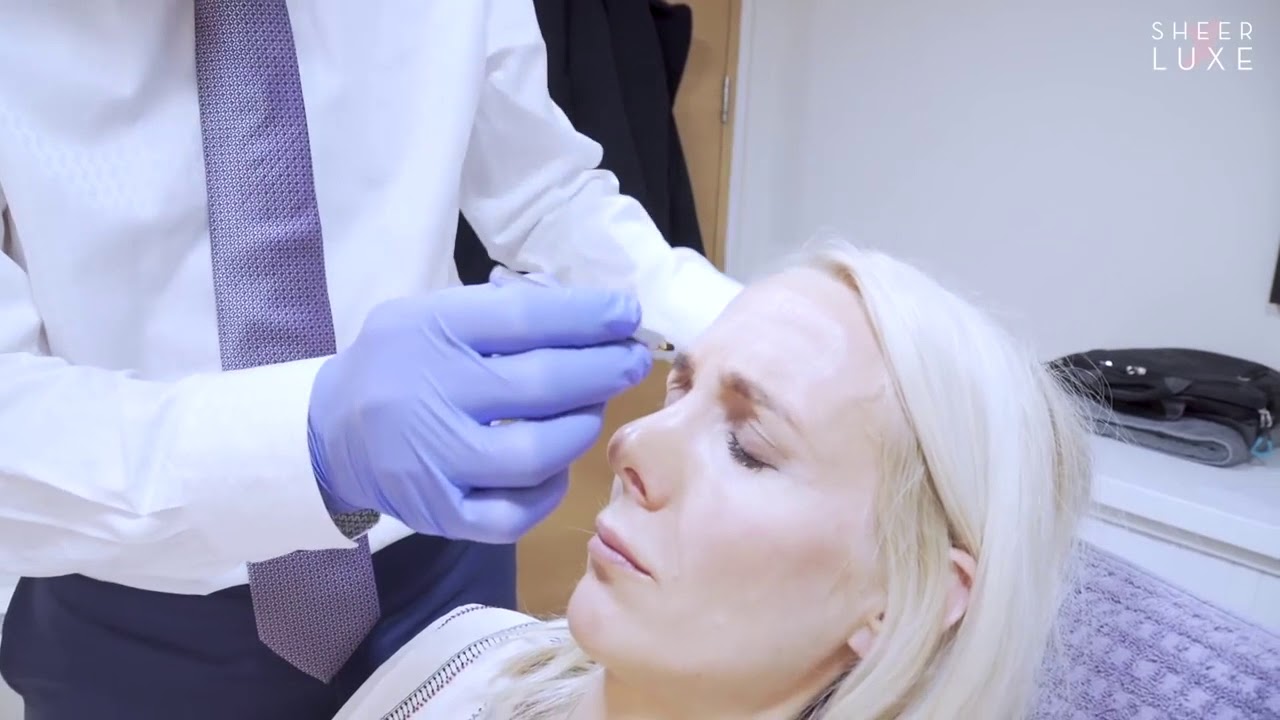 Dr. Sibthorpe treats Georgie Coleridge Cole from Sheerluxe