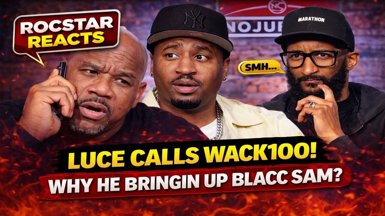 Реакция Rocstar: Люс Кэннон назвала Wack100 и упомянула Блэк Сэма 🤔