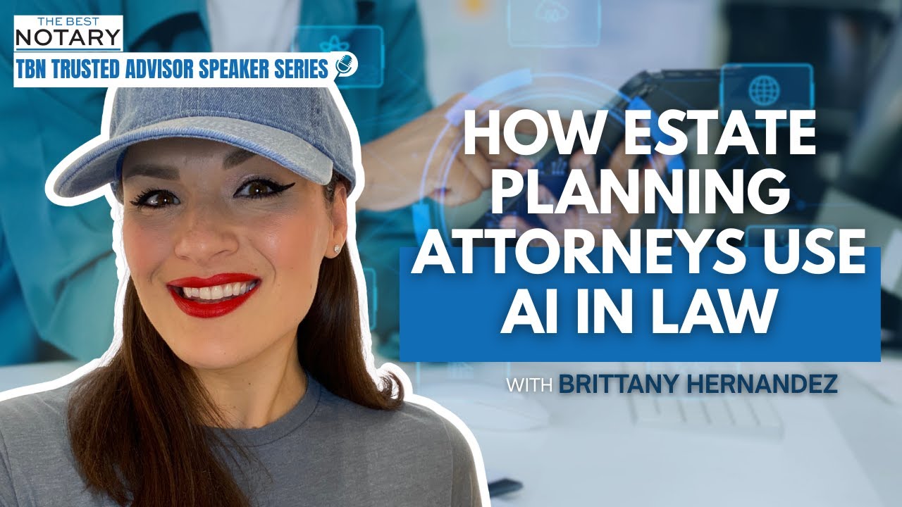 Episode 12: How Estate Planning Attorneys Use AI In Law With Brittany Hernandez
