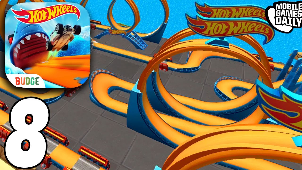 HOT WHEELS UNLIMITED - All Track Pieces Unlocked Gameplay Walkthrough (iOS, Android)