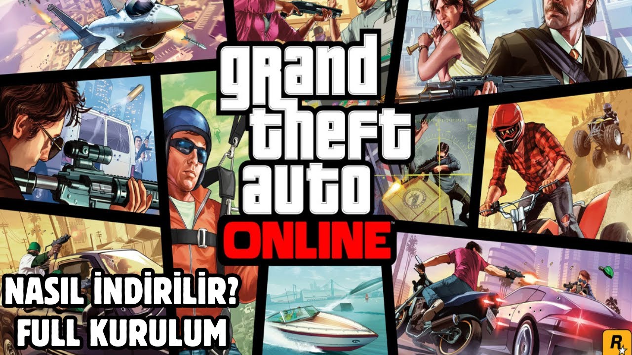 GTA ONLINE NASIL İNDİRİLİR? Grand Theft Auto 5 (V) KURULUM