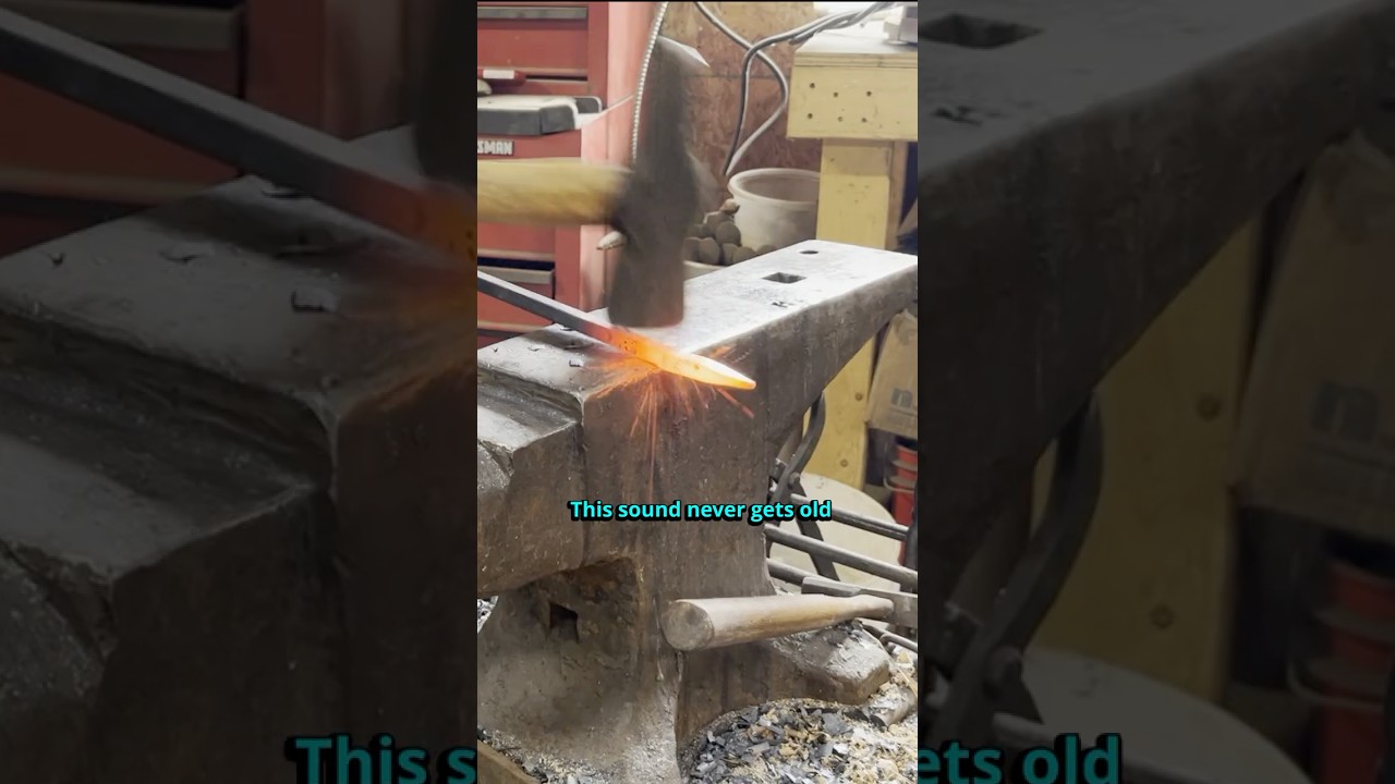 Satisfying Hammer Hits | Blacksmith ASMR