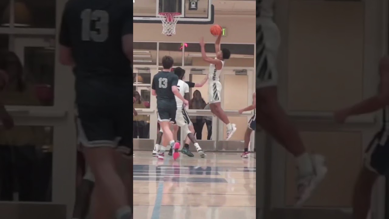 Jackson Bell 6”4 Guard in the Class of 2023 with the THROWDOWN‼️😤 