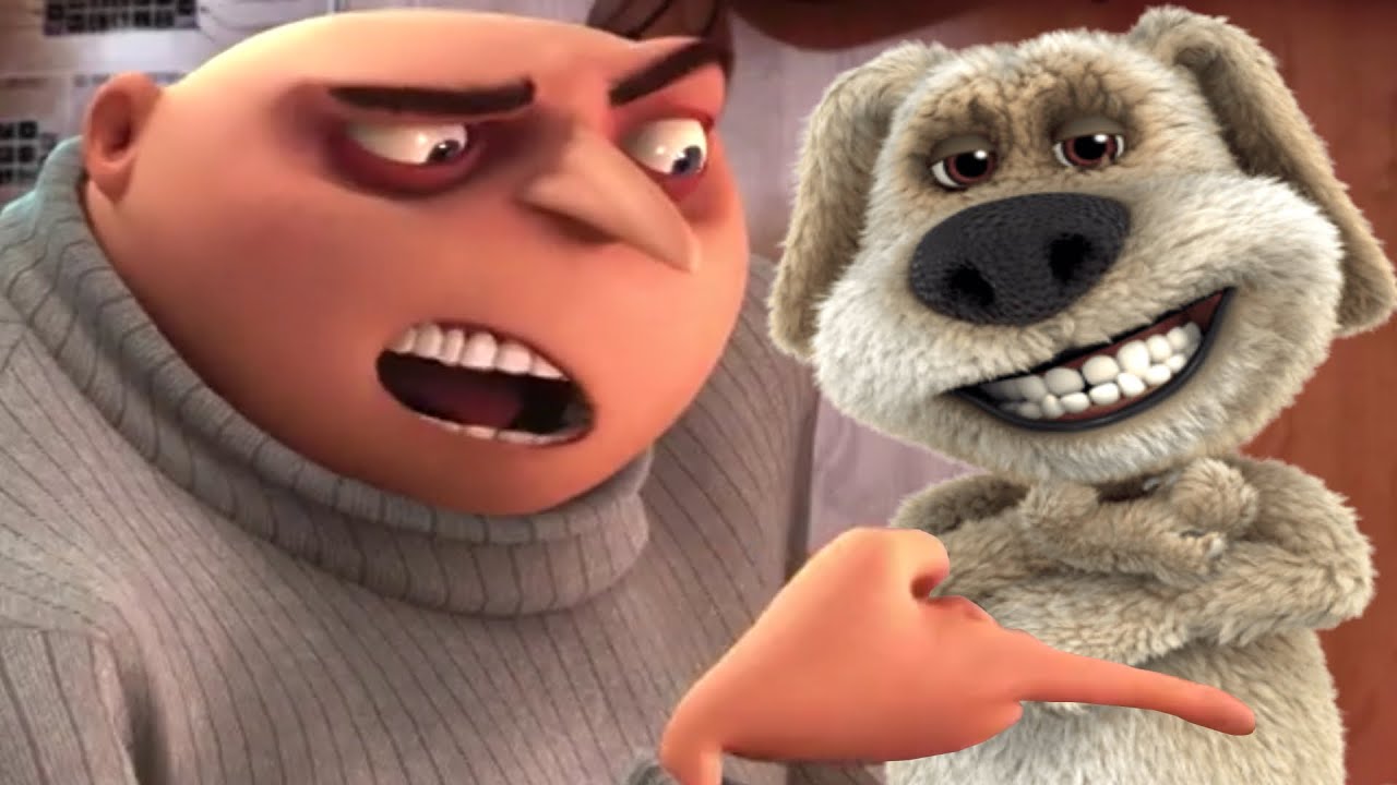 gru gets revenge on talking ben