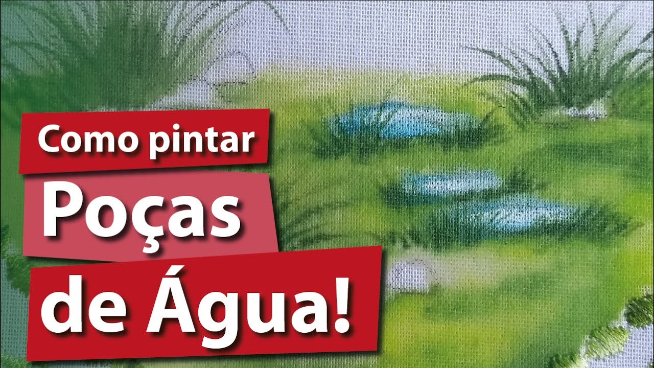 Detalhe 15 - Como pintar Poças de Água?