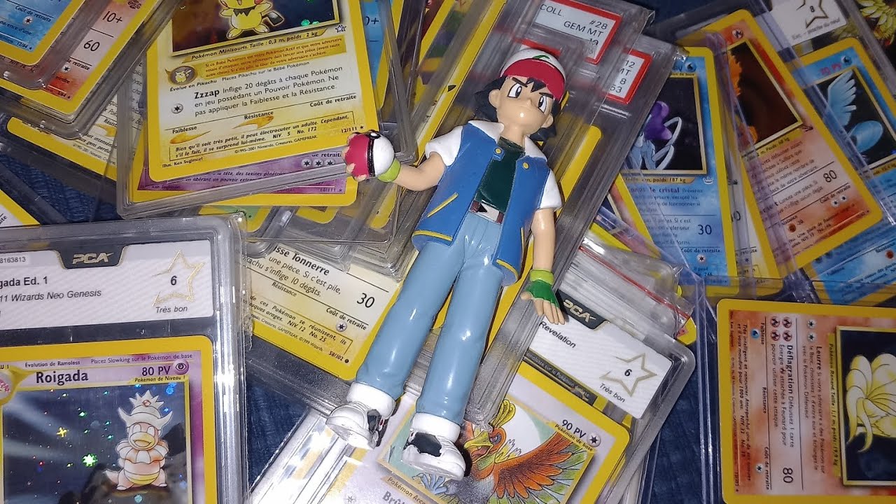 MA COLLECTION WIZARD HOLO GRADÉE PÉPITES 🤩✅️🕹🎮⭐️⭐️⭐️⭐️⭐️ CARTES POKÉMON VINTAGE 