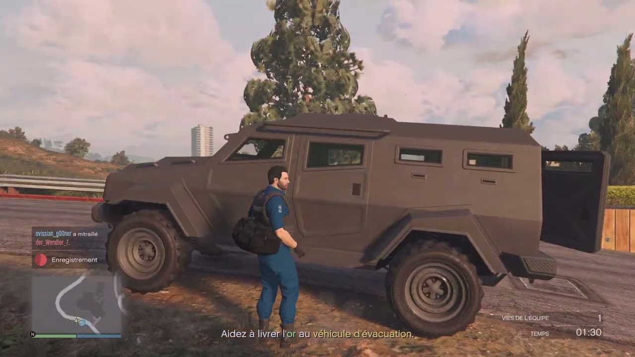 Grand Theft Auto V CASSE DE LUXE 2 VS 3 ET VICTOIRE ET 1ER SUR LA VERSION PS5 4K60FPS