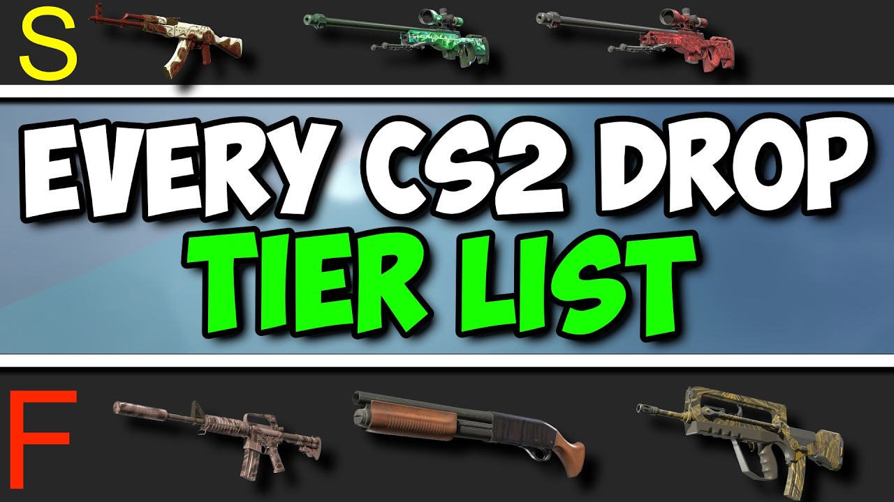 I Tier Listed EVERY Skin In the CS2 Weekly Drop Pool!