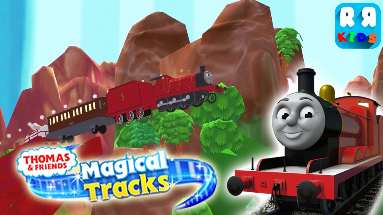 James Play in Big Bridge Thomas and Friends: Magical Tracks - Kids Train Set